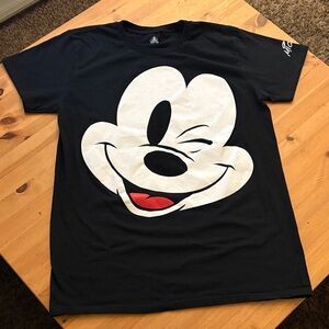 Disney Black and White Mickey Mouse Tee